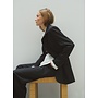 Oversized jacket charcoal