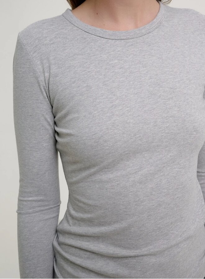 Fitted Longsleeve Grey