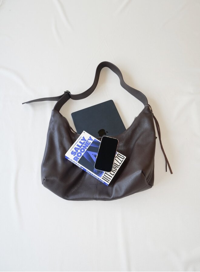 Large SLouchy Bag choco or navy