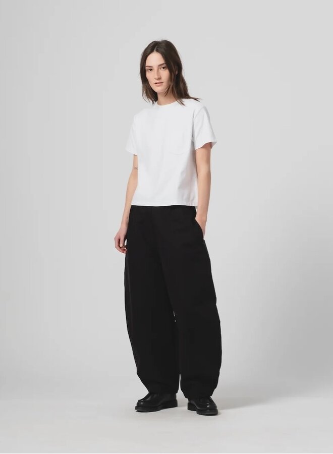 Pocket tee white