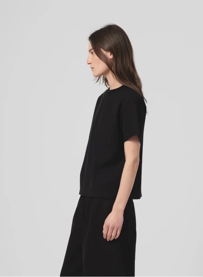 Pocket tee black