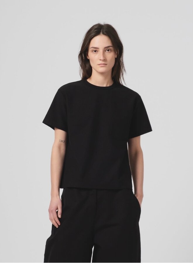 Pocket tee black