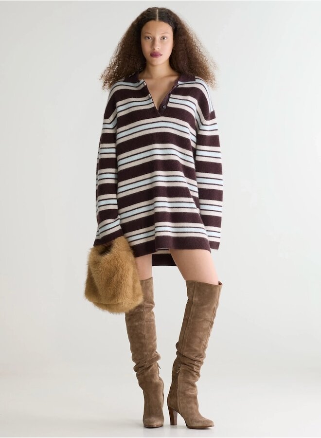 Dusor Dress Stripe