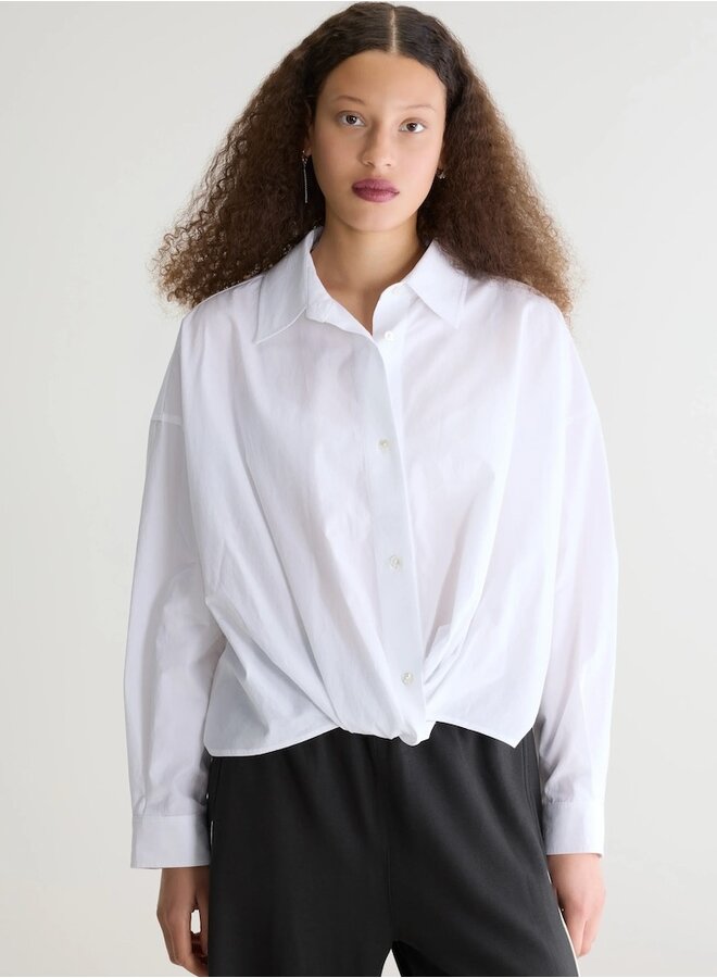 Tonny Shirt White or Blue Stripe