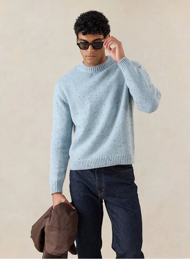 Rhodes boxy crew blue