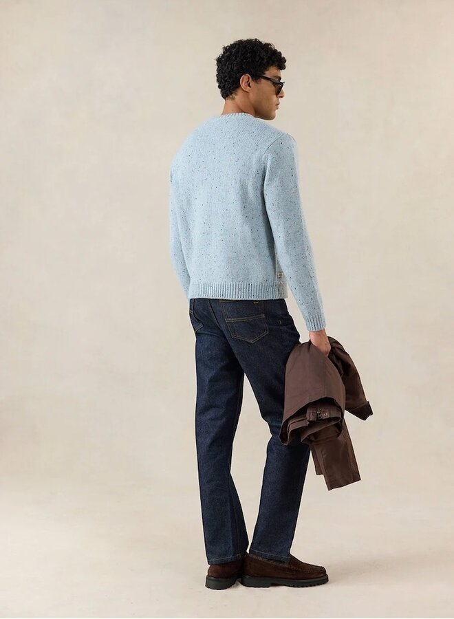 Rhodes boxy crew blue