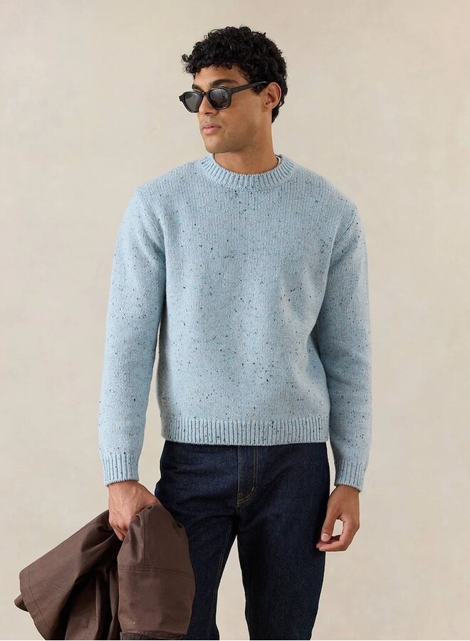 Rhodes boxy crew blue
