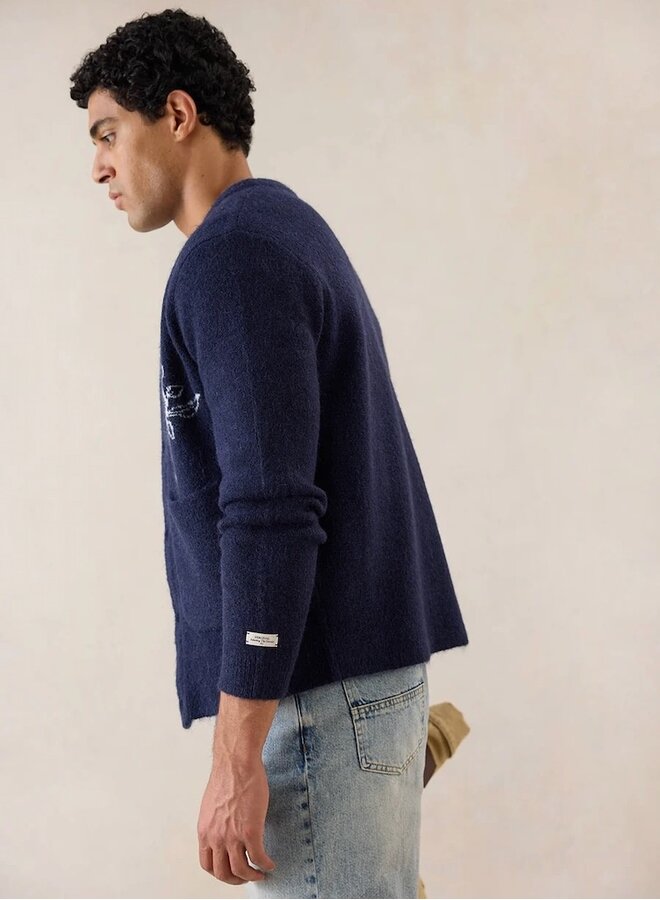 Gibson cardigan navy