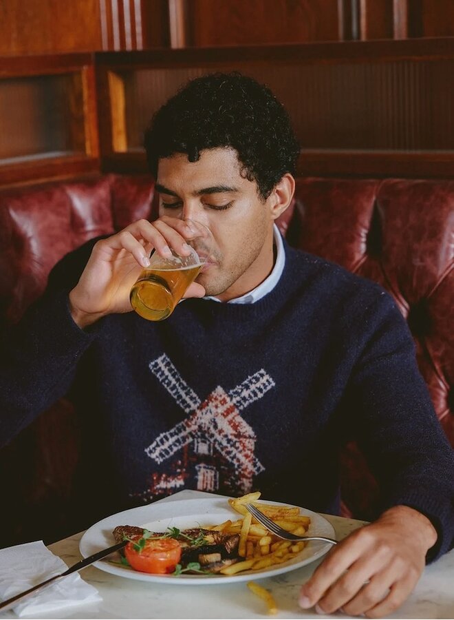 Miller jumper navy