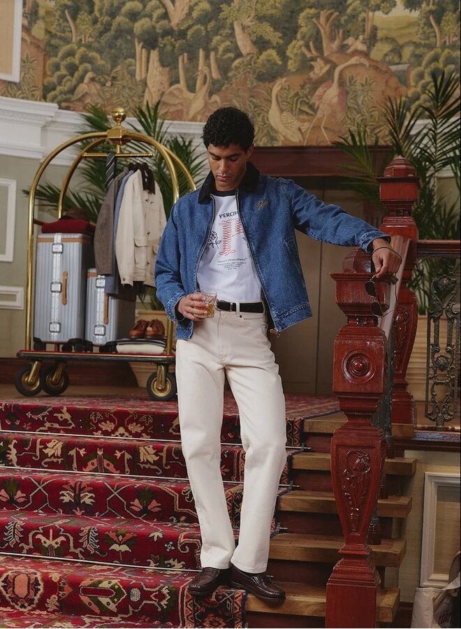 Tucker ringer tee white