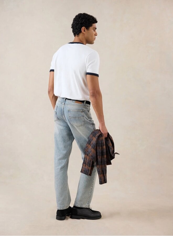 Tucker ringer tee white