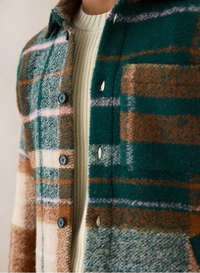 Knowles overshirt check