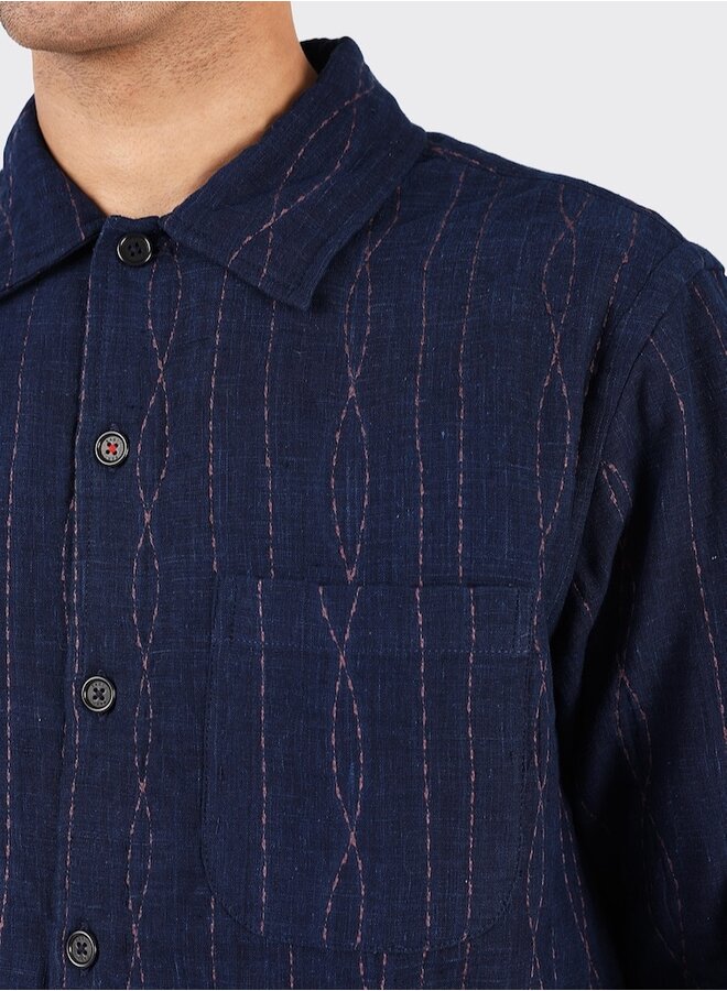 Martin indigo embrod