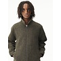 Zip up alpaca green