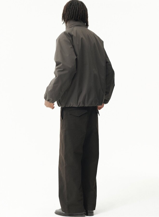 Short Tracker nin spin twill  faded coffee