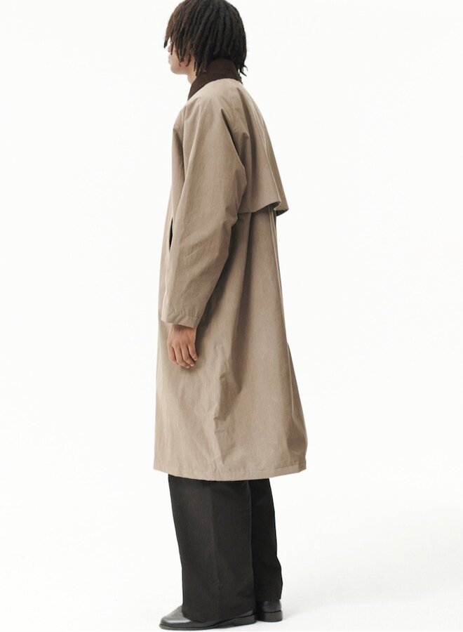 Long coach washed faded camel