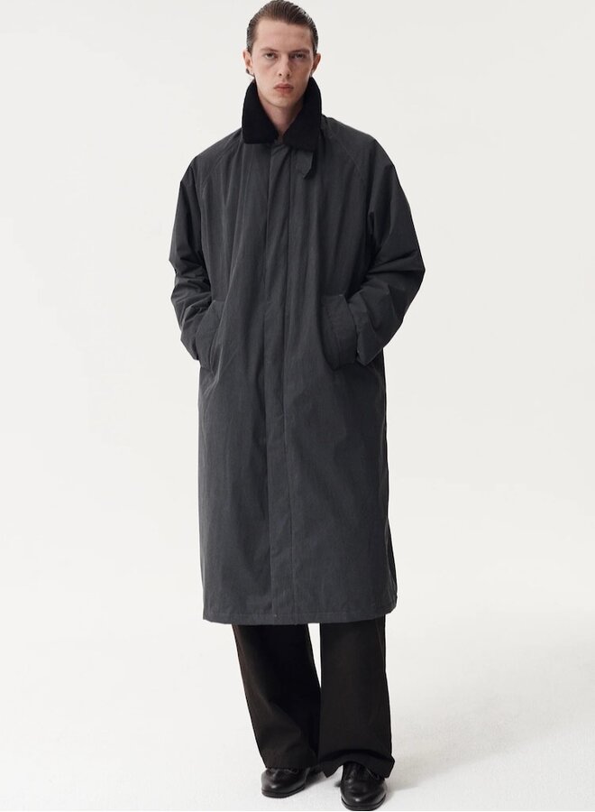 Long coach washed black