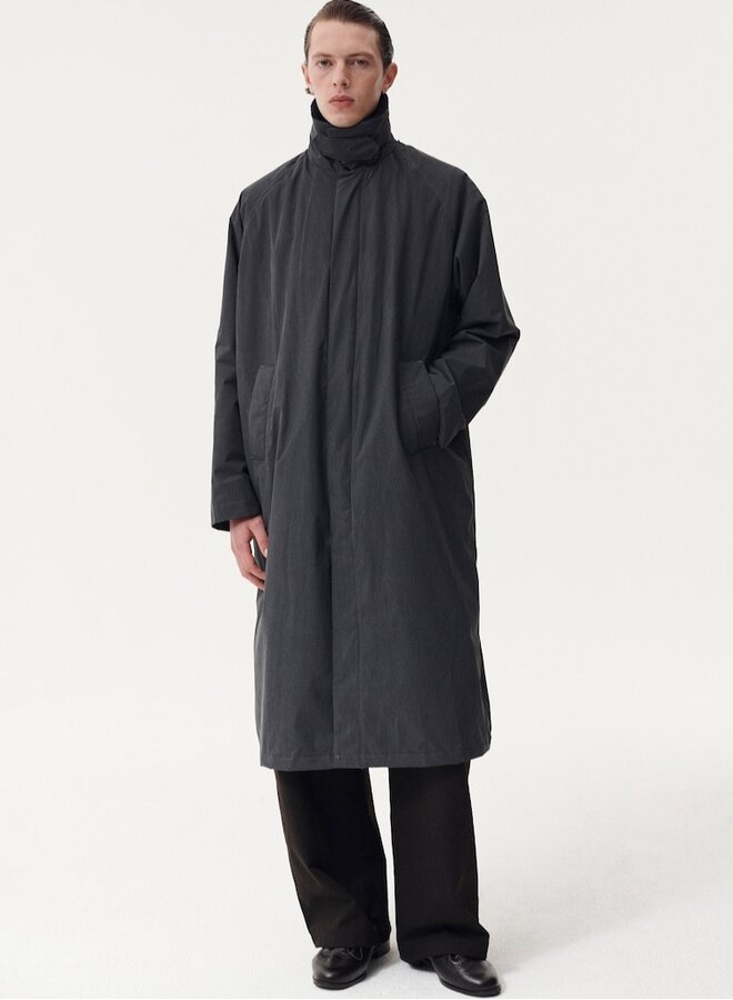 Long coach washed black