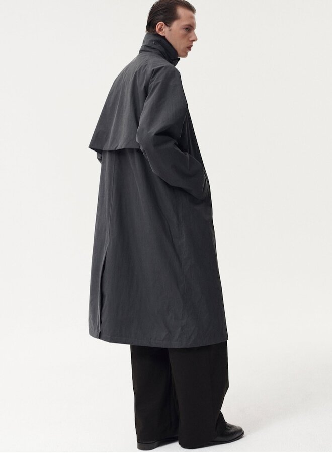 Long coach washed black