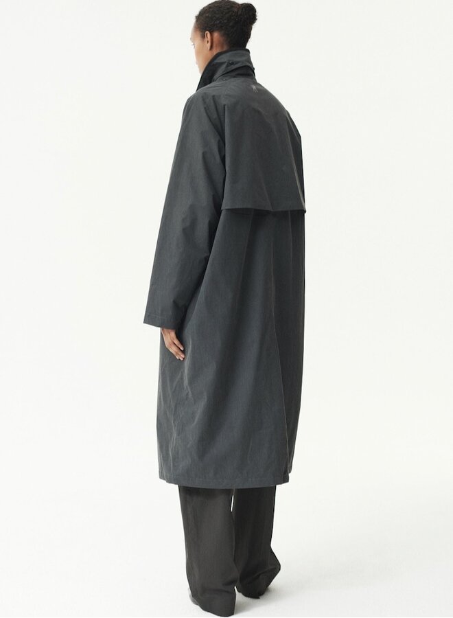 Long coach washed black