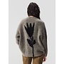 Flow Knit Grey Flower
