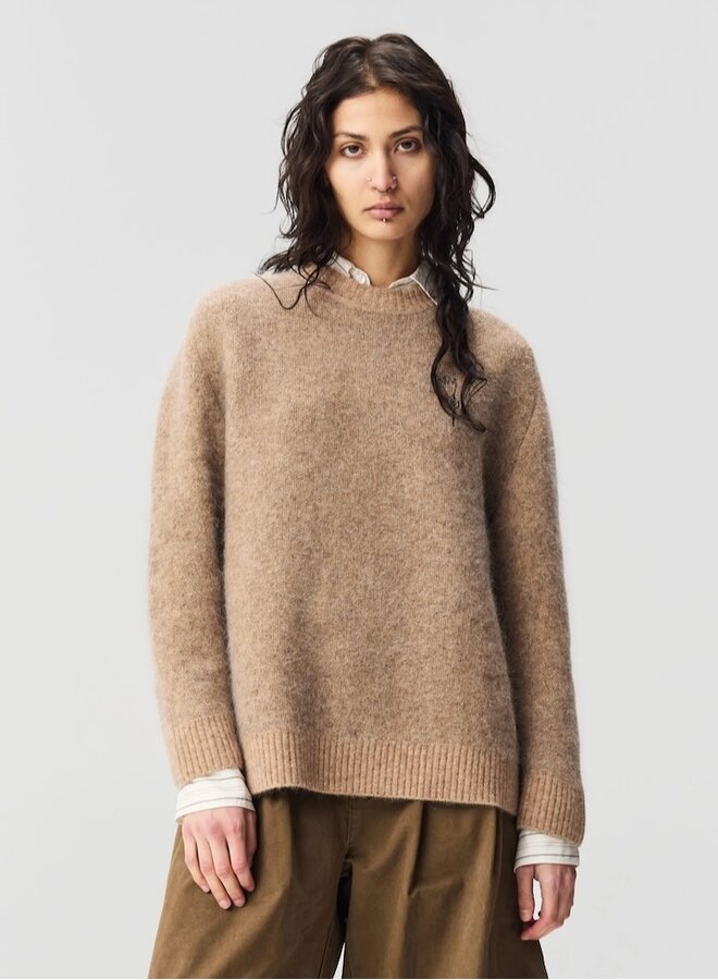 Flow Knit Oat Flower