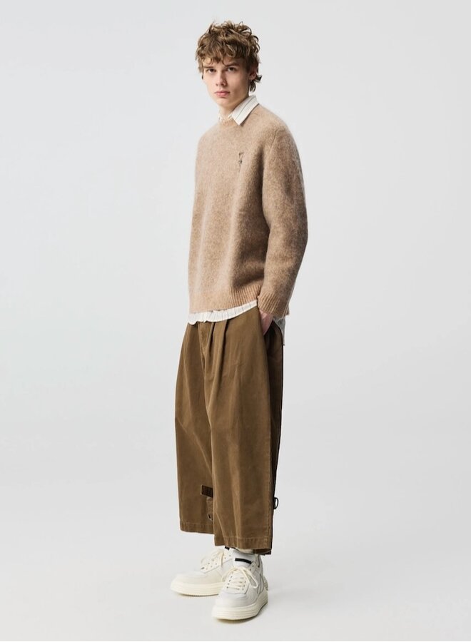 Flow Knit Oat Flower