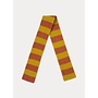 Brushed Stripe scarf Tumeric&Iron Oxide