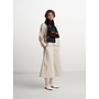 Brushed Split Stripe Scarf Lugano