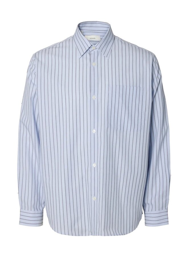 Anrvolund blouse Sky stripe