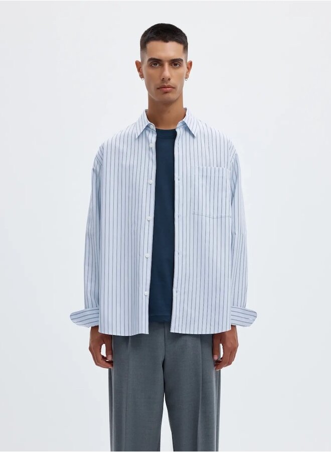 Anrvolund blouse Sky stripe