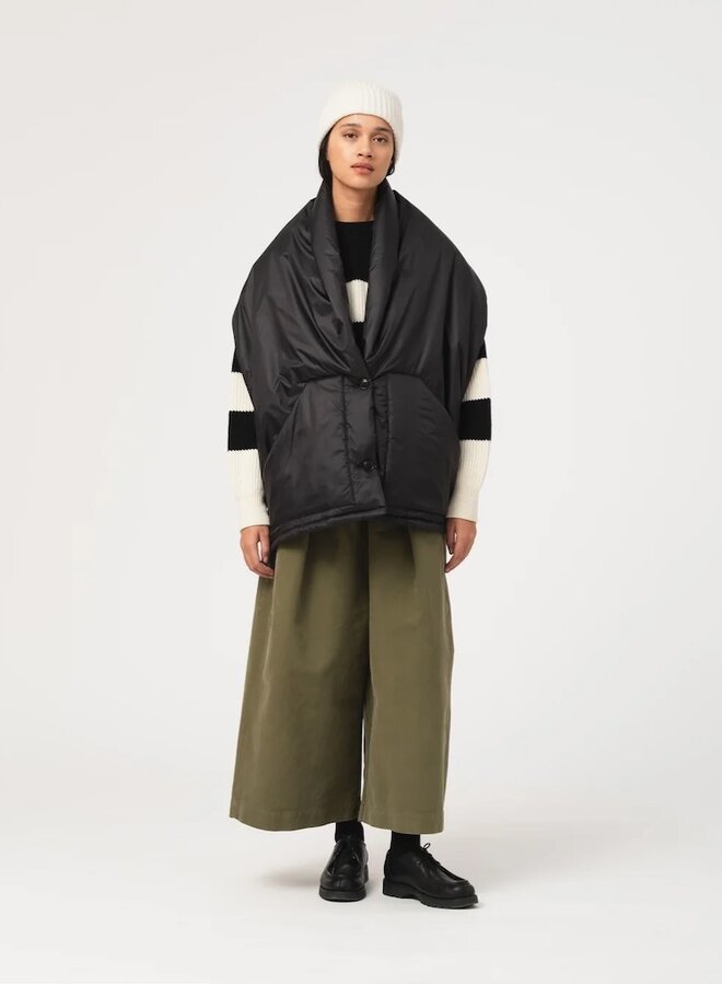Etole scarf shell black