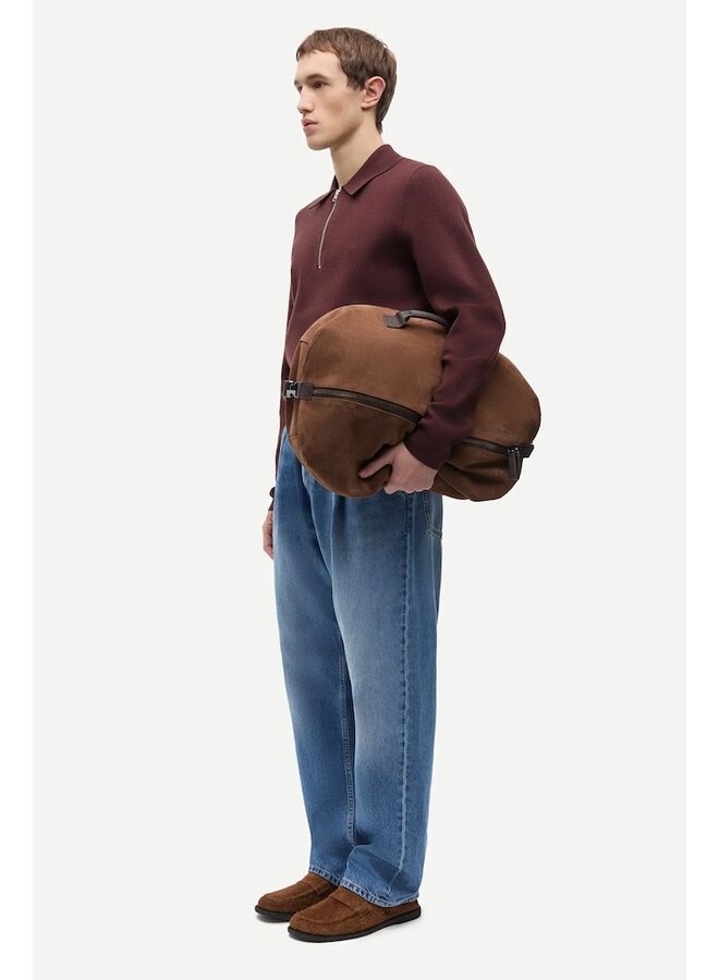 Guna half zip bitter chocolat