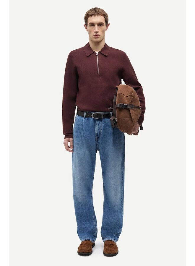 Guna half zip bitter chocolat