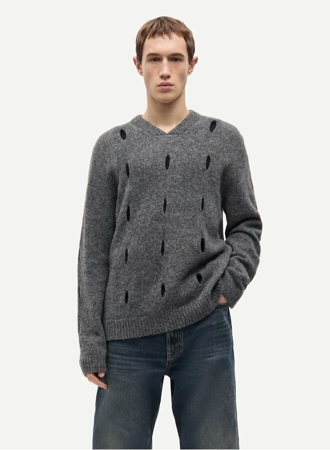 Saklas trui grey