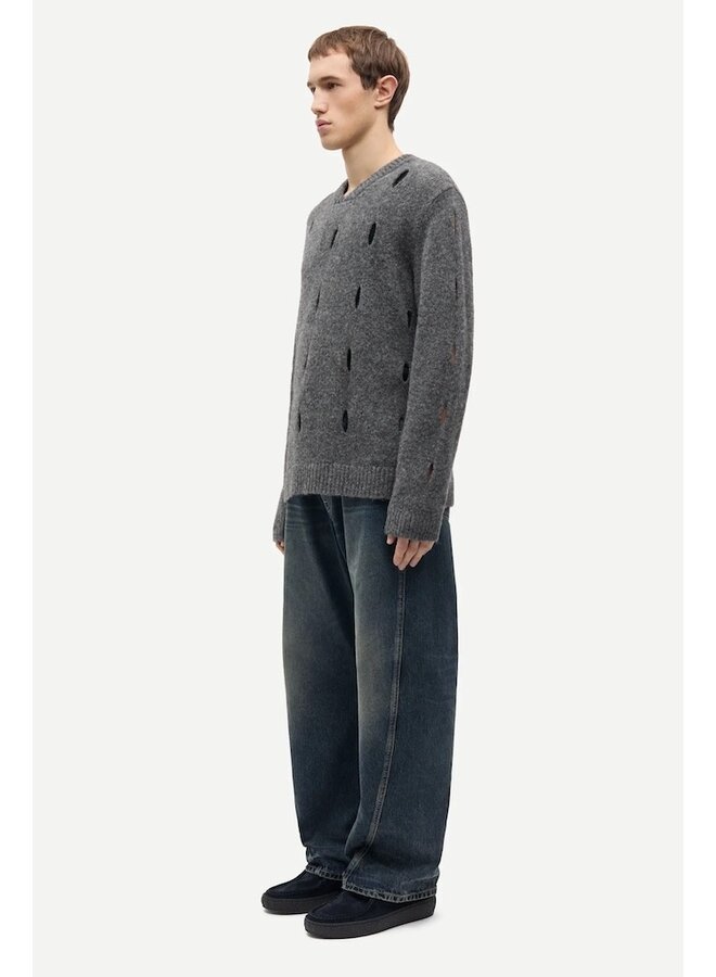Saklas trui grey