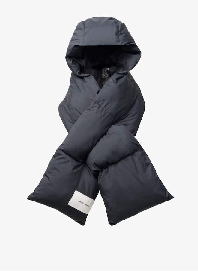 Satony hooded scarf black