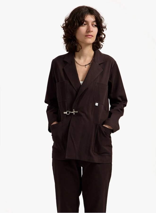 Sally jacket cherry brown