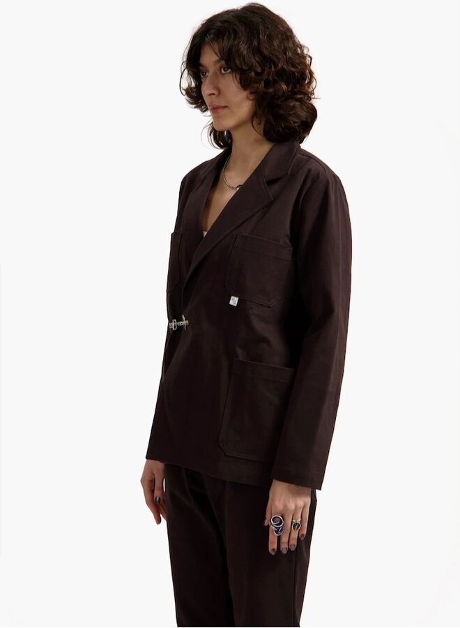 Sally jacket cherry brown