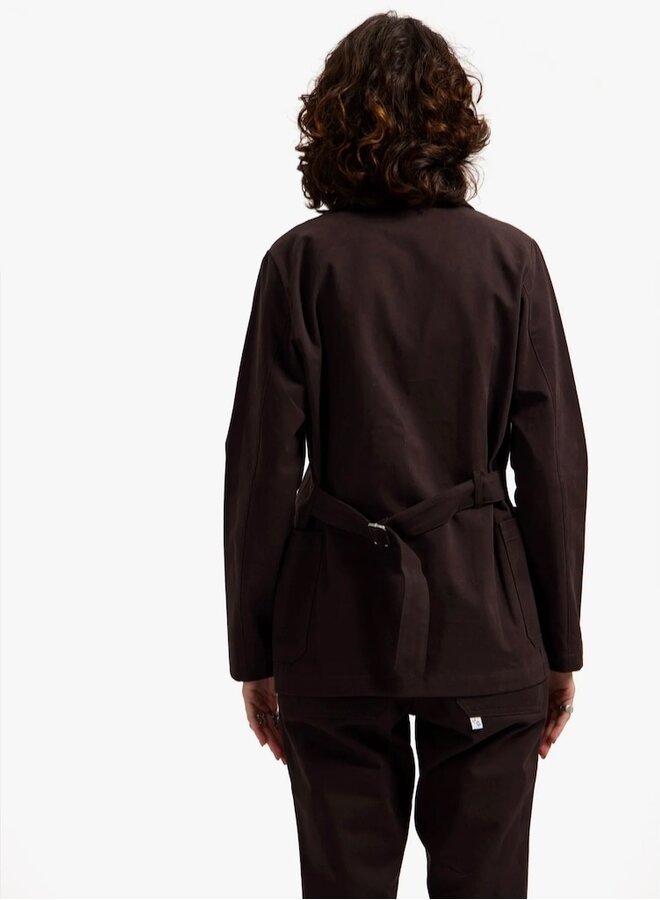 Sally jacket cherry brown