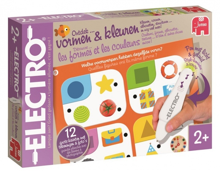 Jumbo Electro Wonderpen Vormen & Kleuren Jumbo Electro Wonderpen Vormen & Kleuren