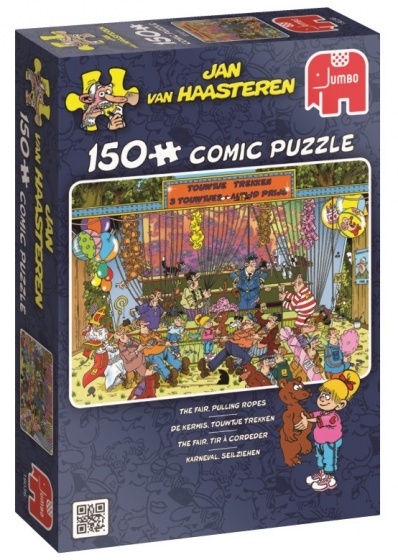 Jan van Haasteren De Kermis Touwtje Trekken - 150 stukjes Jan van Haasteren De Kermis Touwtje Trekken - 150 stukjes