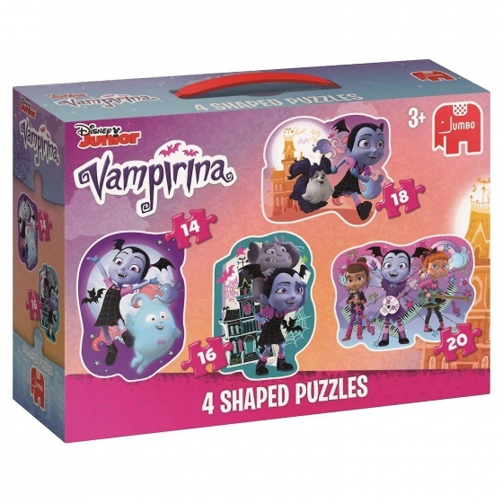 Jumbo Vampirina 4in1 puzzel (14/16/18/20 stukjes) Jumbo Vampirina 4in1 puzzel (14/16/18/20 stukjes)