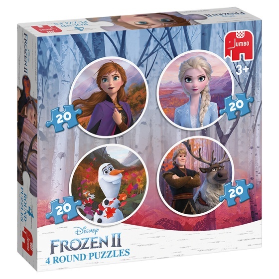 Jumbo Disney Frozen 2 - 4in1 puzzel 20 stukjes Jumbo Disney Frozen 2 - 4in1 puzzel 20 stukjes
