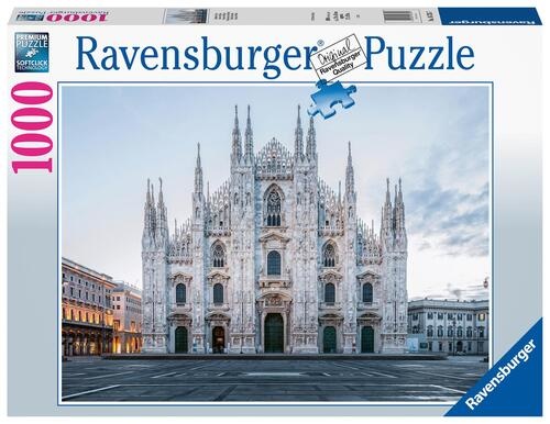 Ravensburger Puzzel 1000 stukjes Dom van Milaan Ravensburger Puzzel 1000 stukjes Dom van Milaan