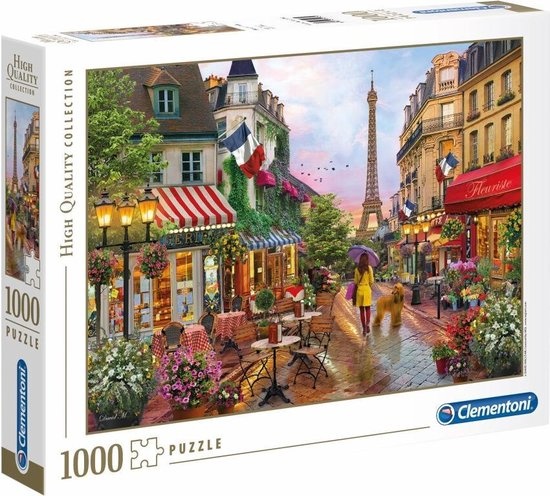 Clementoni Clementoni Puzzel High Quality 1000 stukjes Parijs Clementoni Clementoni Puzzel High Quality 1000 stukjes Parijs