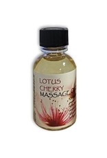 DeOliebaron  Lotus Cherry Massage Olie 30 ml