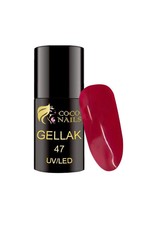 Coconails Gellak Koraal Rood 5 ml