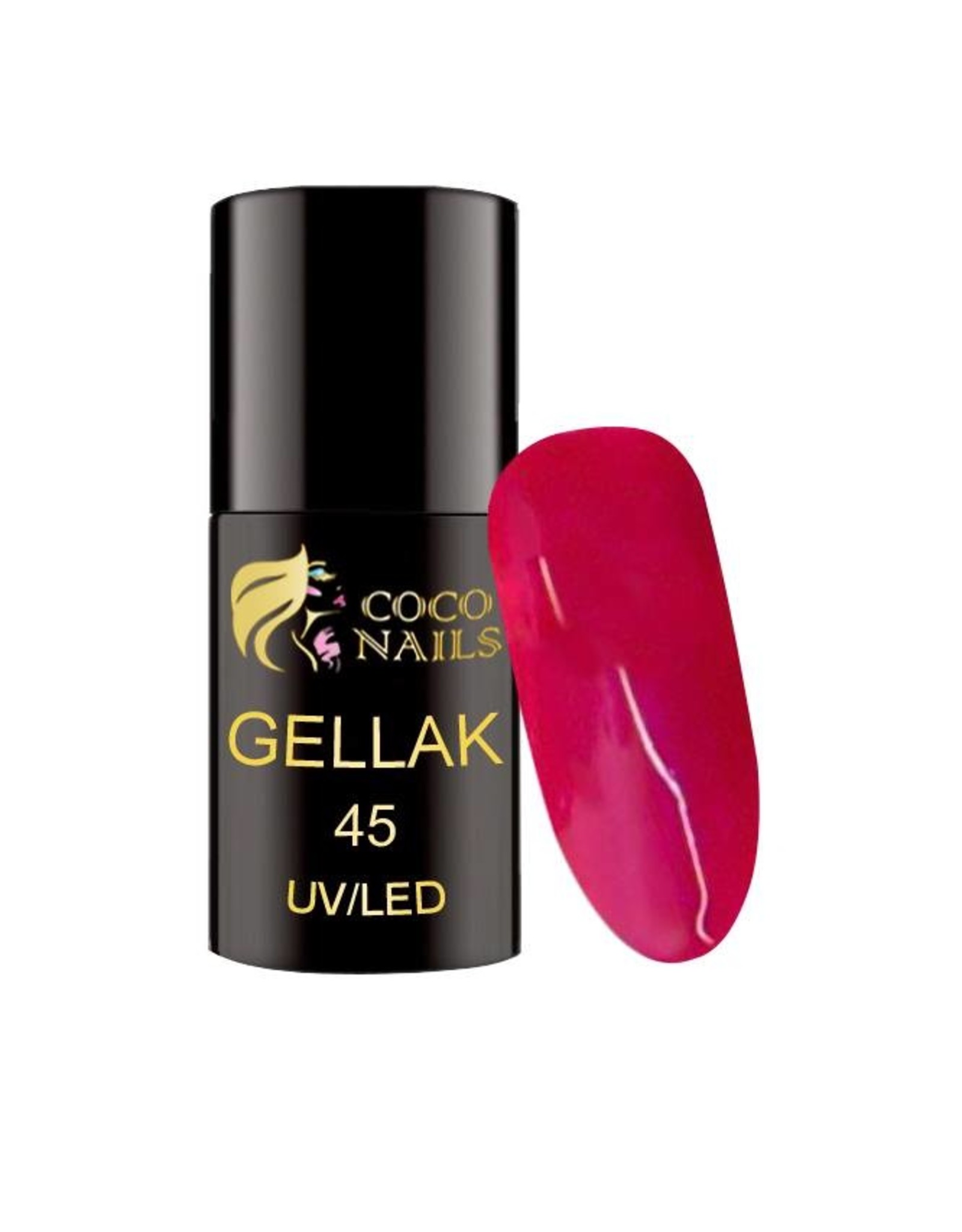 Coconails Gellak Metallic Fuchsia 5 ml