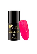 Coconails Gellak Donker Rood 5 ml